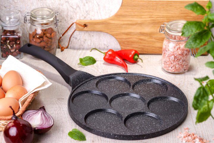 Сковорода для оладьев "Панкейк" (7 штук) 27см PANEB-2157 фото