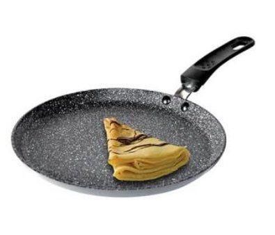 Сковорода для млинців з мармуровим покриттям 20см PANEB-4833 фото